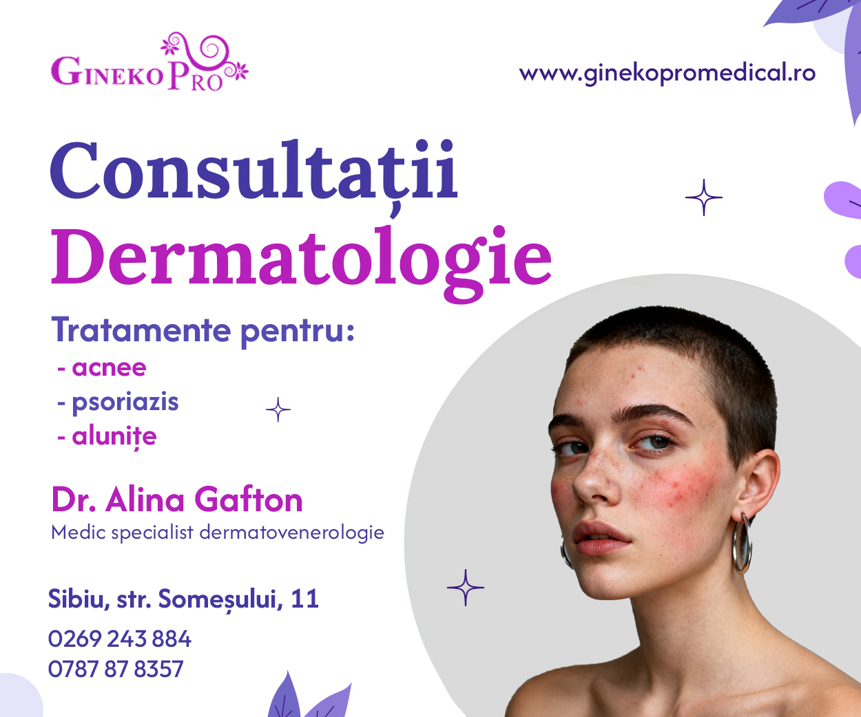 Când ai nevoie de consultație dermatologie pentru acnee, psoriazis și alunițe suspecte?