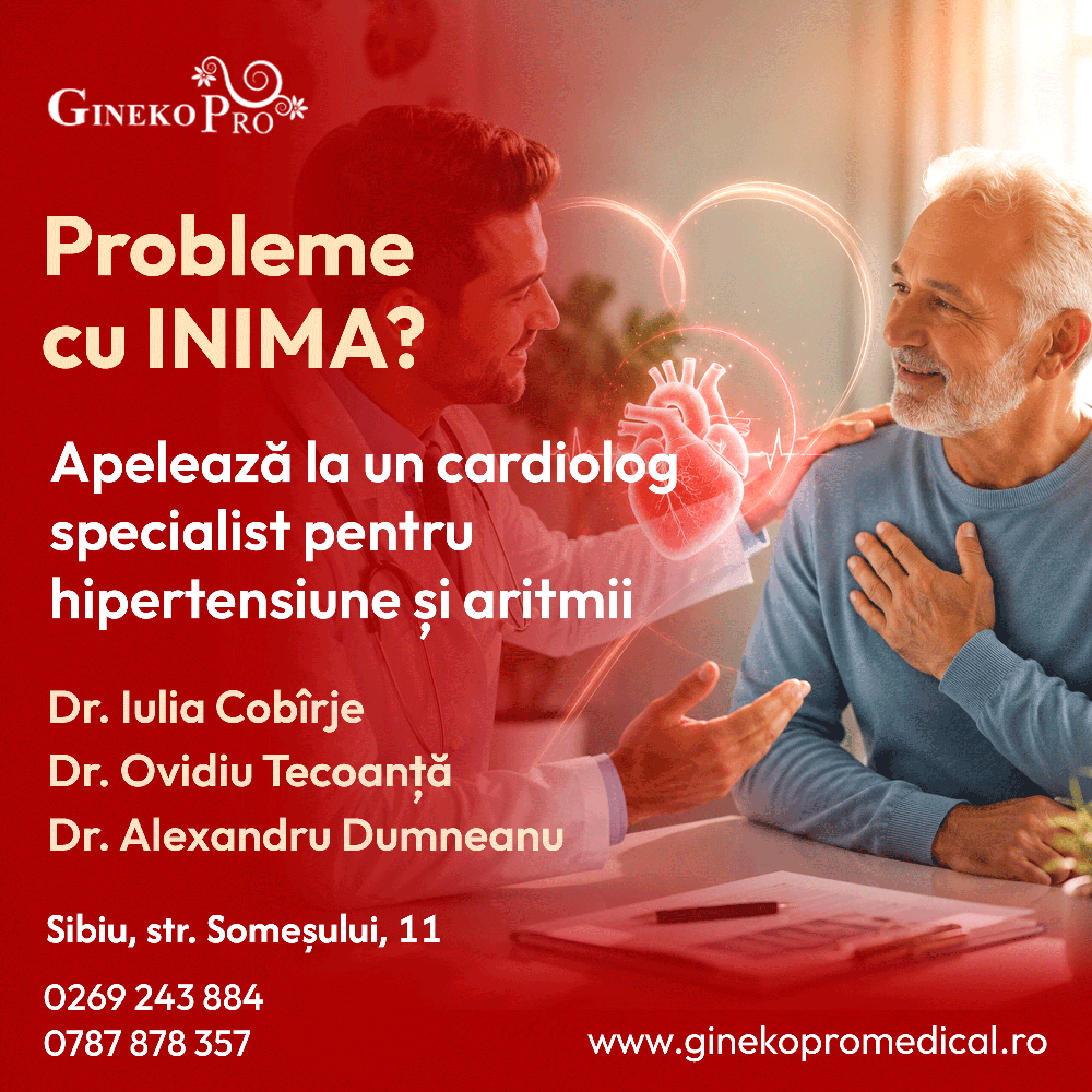 Probleme cu inima? Apelează la un cardiolog specialist pentru hipertensiune și aritmii