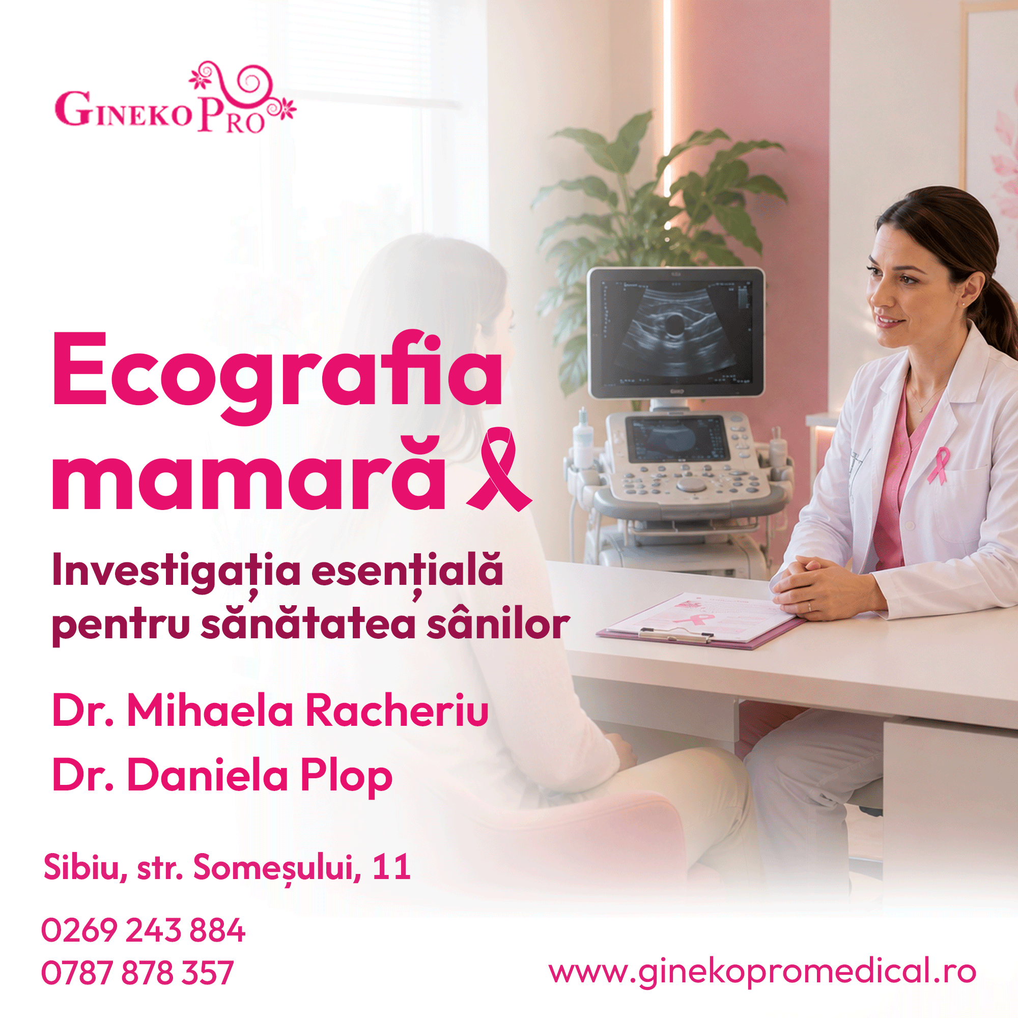 Ecografie mamară – investigația esențială pentru sănătatea sânilor
