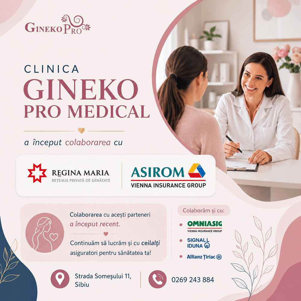 Gineko Pro Medical începe colaborării cu Regina Maria și ASIROM