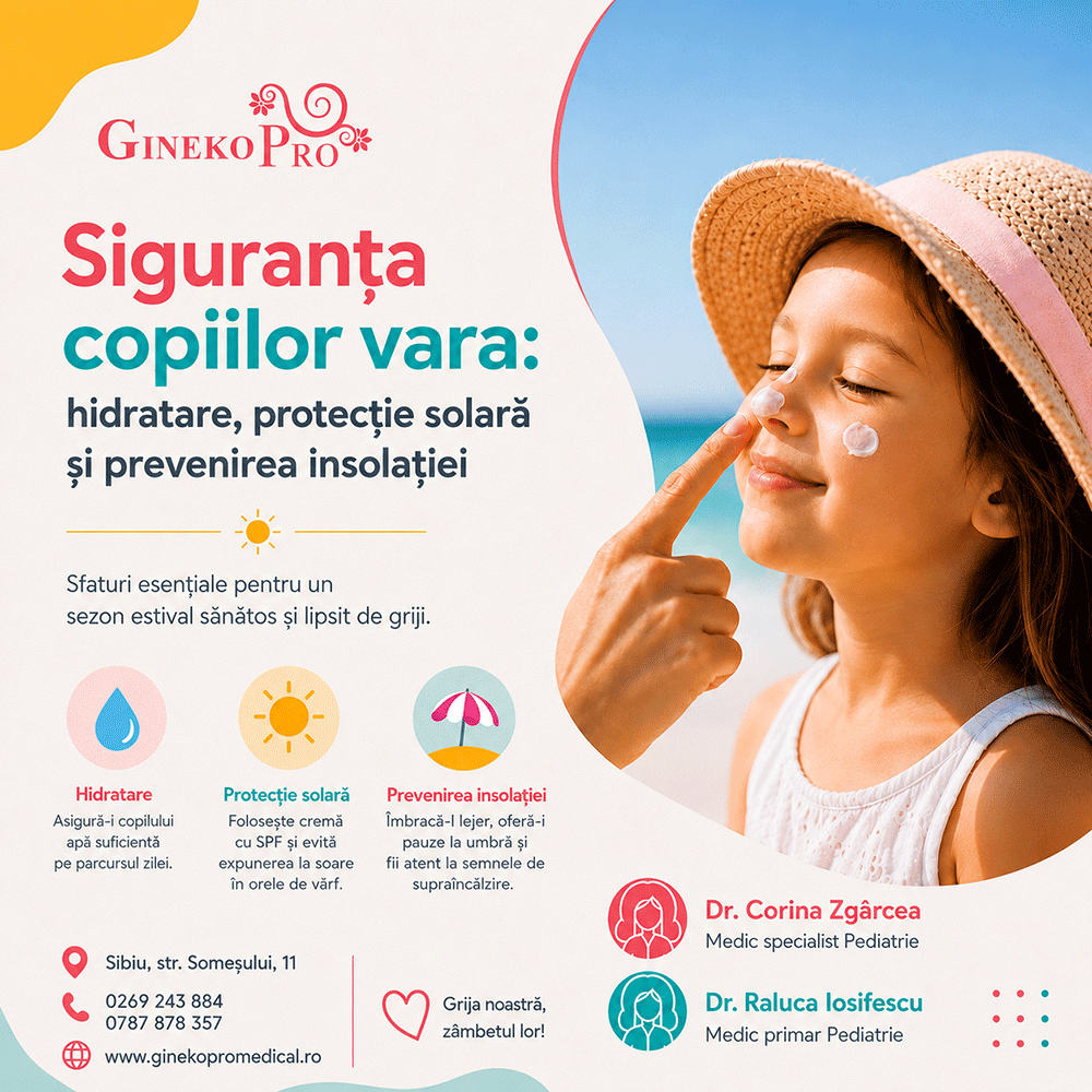 Siguranța copiilor vara